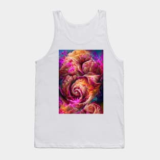 Rose Fractal Tank Top